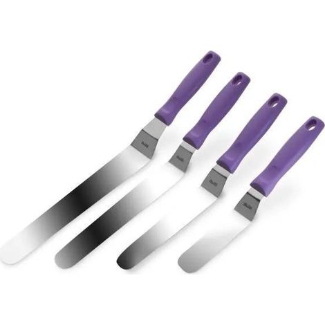 ibili Espátula Curvada ergonómica violeta 20 cm