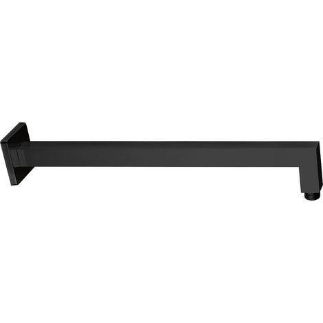 Brausearm Wandarm Duschkopfarm Wandanschluss Eckig schwarz Brausearm Wandarm Duschkopfarm Wandanschluss Eckig schwarz (1/2)