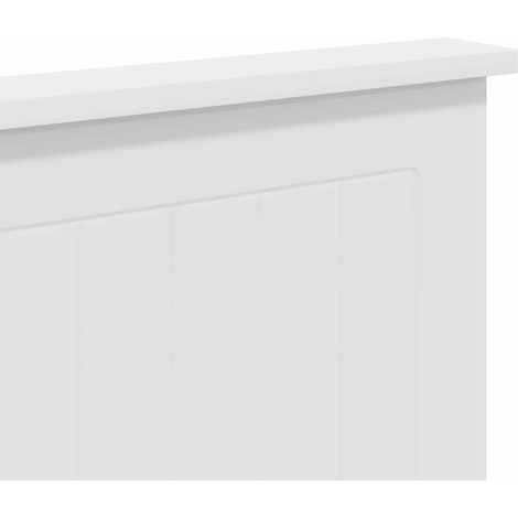 Maison Exclusive - Testiera con testiera Bianco Lucido 180 cm Legno multistrato