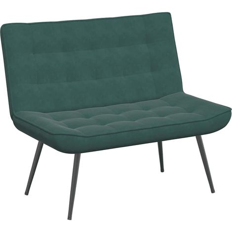 Panca Verde Scuro 110x74x84 cm in Velluto vidaXL (1/5)