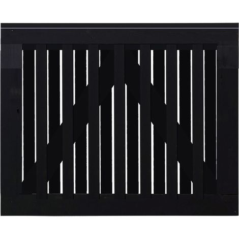 Plus Tor Nagano 100 x 80 cm RAL 9005 Schwarz