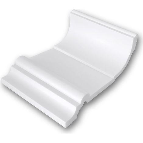 1 PIEZA DE MUESTRA S-650246 Profhome  MUESTRA Cornisa Moldura para techo Longitud aprox 10 cm