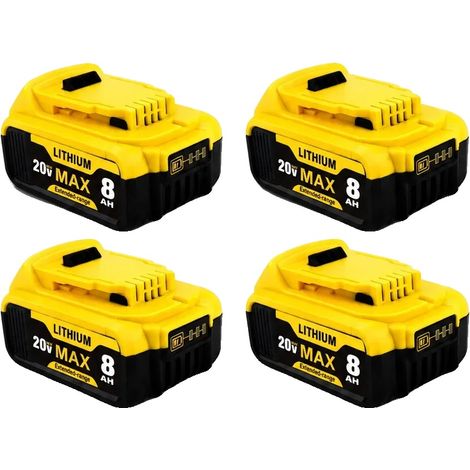 Batteria di ricambio, compatibilità 20V, autonomia prolungata, Polonia-20V Dewalt 8.-d (1/2)