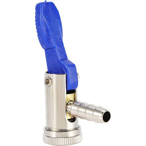 Valve de gonflage de pneu de voiture, camionnette ou vélo de 8 mm, connecteur à clip pour mandrin de gonflage (1/5)