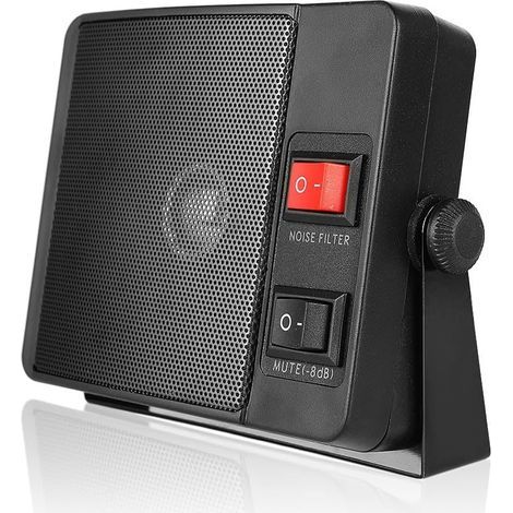 Mini Haut-Parleur Externe pour Walkie Talkie pour YAESU/ICOM/Kenwood Haut-Parleur Externe TS-750 pour Radio Mobile de Voiture et Radio CB (1/5)