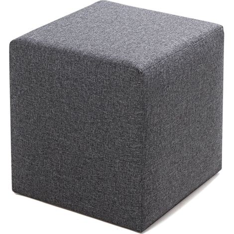Pouf, sgabello imbottito Pouf, sgabello imbottito Grigio (1/5)