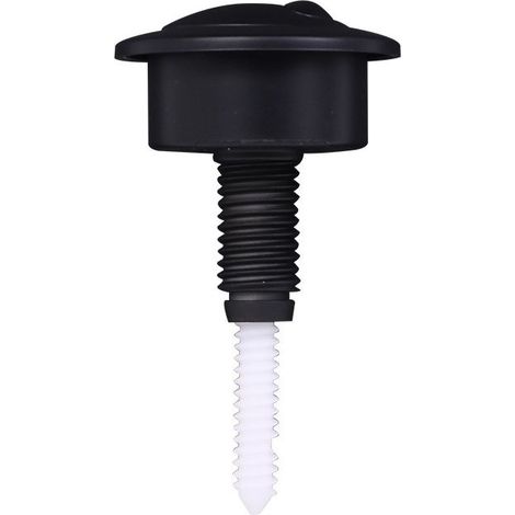 1 (noir) bouton poussoir de chasse d'eau double pour chasse d'eau de toilettes (1/5)
