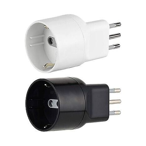 ADATTATORE DISASSATA SHUKO 10A 2P+T - presa 10A 2P+T -