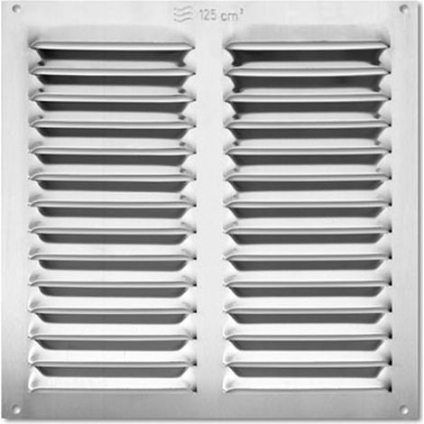 GRIGLIA ALLUMINIO BLISTER - 20X20 CM