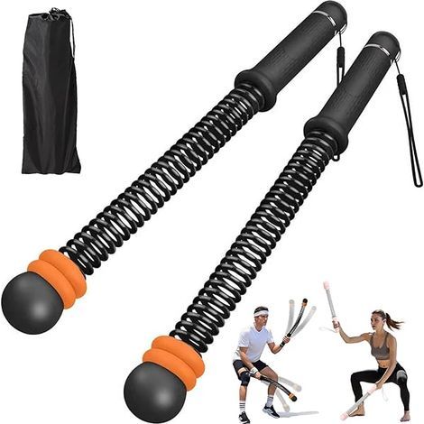 Battle Rope - Cordless Steel Core Resistance Rope - For HIIT Home Gym Training - Portable Floor-Safe Workout Equipment - 1 Piece (1/3)