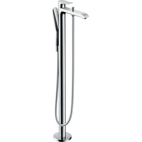 hansgrohe Metris Einhebel-Wannenmischer freistehend, Ausladung (1/3)