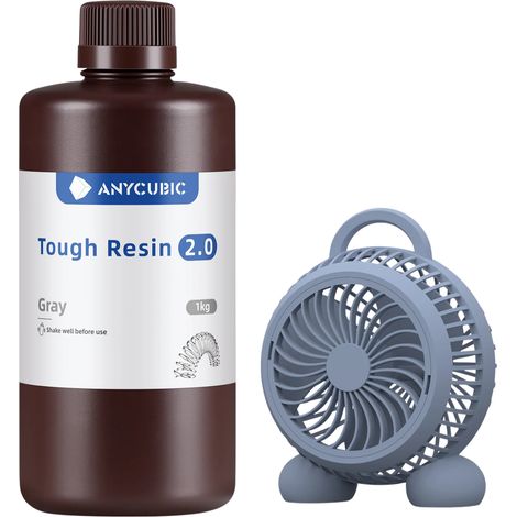 Anycubic Tough 2.0 Grigio 1 kg (1/4)