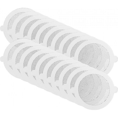 Lot de 20 grilles adhésives pour siphon de sol et évier-Round (1/5)