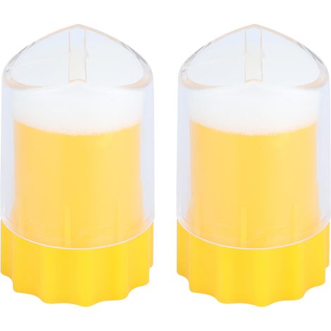 Lot de 2 marqueurs pour reines abeilles, flacons de marquage en plastique, cages de capture pour reines abeilles, dispositif pour l'apiculture. (1/5)