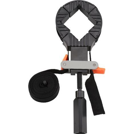 Sangle de serrage rapide réglable avec 4 mâchoires pour le travail du bois et le cadre de serrage pour photo (1/4)