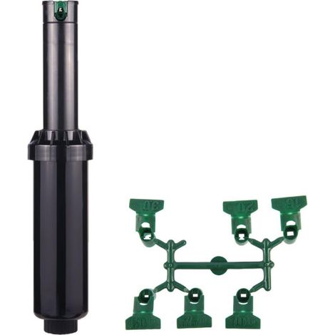 Hunter SRM04 1/2'' Sprinkler, Turbinenbewässerungssprinkler, Reichweite 4,9 bis 14 m, einstellbarer Winkel