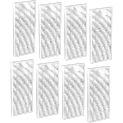 Filtre de pièce détachée HEPA Filtres pour Lefant M310 Robot Aspirateur Accessoires Supports Aspirateur Floors and Reduces Dust 8PCS (1/5)