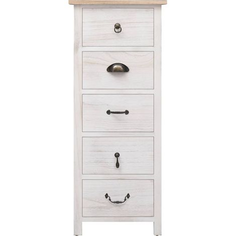 Maison Exclusive - Mobiletto 35x25x87 cm in Legno di Paulownia