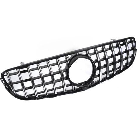 Grille calandre Mercedes GLC X253/C253 de 2016 a 2018 Noir Chrome-42706997 (1/4)