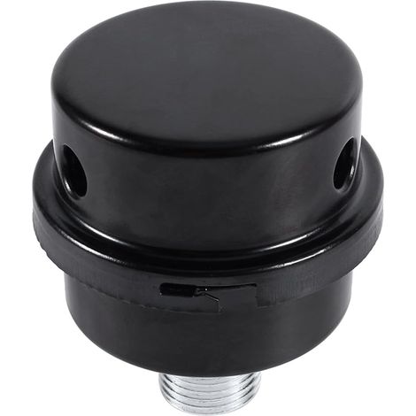 Pièces de compresseur d'air pour filtre à air sans huile,pièces de rechange de compresseur d'air, silencieux de compresseur d'air, connecteur fileté G1/2 Silencieux de filtre de silencieux pour compr (1/5)