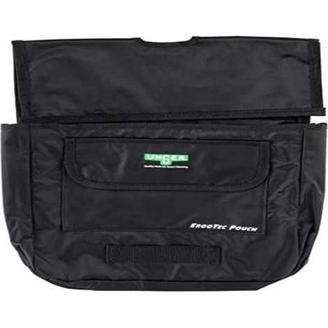 UNGER ErgoTec Tüchertasche mit drei Fächern für trockene + nasse Tücher