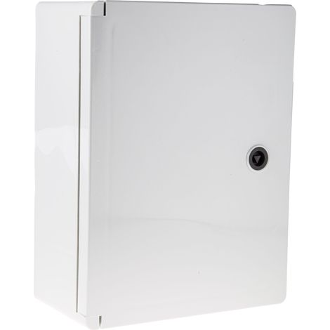 Coffret mural RS PRO en ABS Gris dim. ext. 330 x 250 x 130mm, IP65 ( Prix pour 1 ) (1/4)