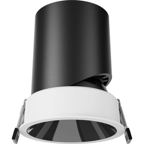 LED Downlight Rund Loop Schnitt Ø 95mm 4000K Standard Weiß 20 W Einbau