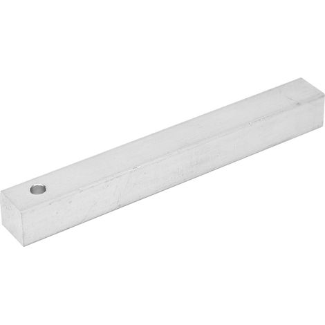 Bâtonnet Magnésium 11,5x11,5x101mm, Kit Allumage Feu pour Camping Sauvage - Bloc Carré avec Racleur, Outil de Survie Extérieur (1/5)