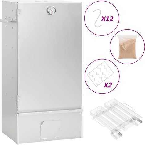 Räucherofen mit Kaltrauchgenerator Verzinkter Stahl