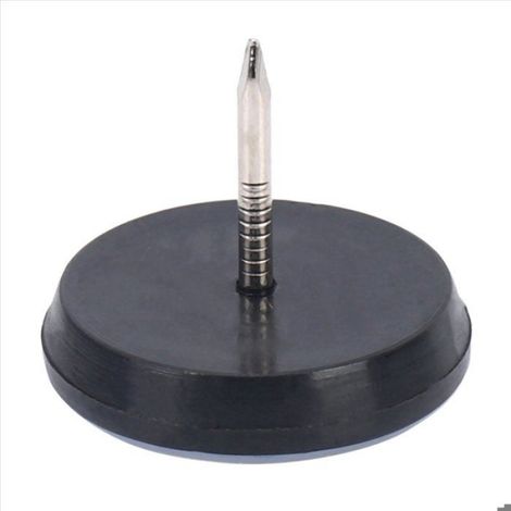 Curseurs De Meubles - 25 mm Ronds Avec Clou - Pour Protection Sol Et Déplacement Facile - 60 Pièces (1/5)