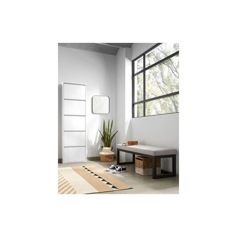 SCARPIERA 5A METALLO CM 50X15X172 BIANCO