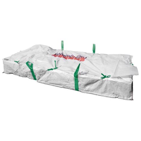 Sac à panneaux 260x125x30cm. Pression d'avertissement amiante. 1500kg FORTIS Bau (1/3)
