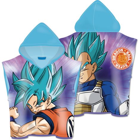 SERVIETTE DE BAIN POUR ENFANTS PONCHO DRAGONBALL (1/3)