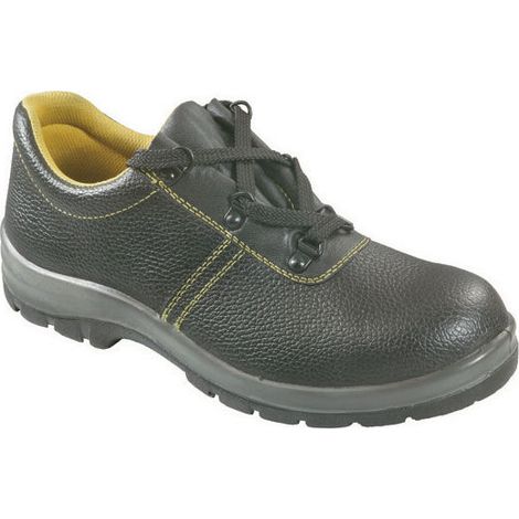 Vigor Classic Scarpe di Sicurezza Basse S1P Puntale Acciaio Lamina Antiperforazione Suola Antistatica colore Nero