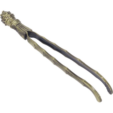 Pince à vaisselle portable en métal, couleur bronze, pour le lavage des tasses à thé à usage domestique. (1/5)