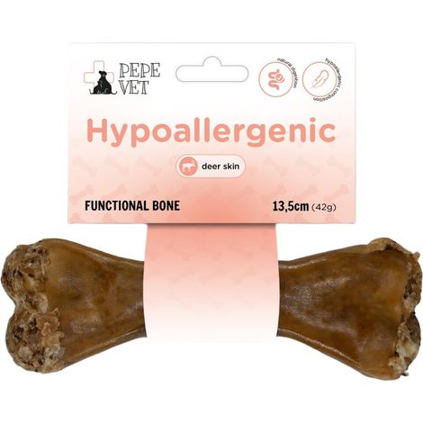Os à mâcher fonctionnel Pepe Vet pour chiens sensibles 42 g (1/2)