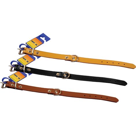 Collar de piel - Ø 50 cm - 2 cm