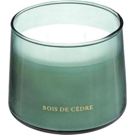 Bougie Parfumée en Verre "Bili" 300g Bois de Cèdre