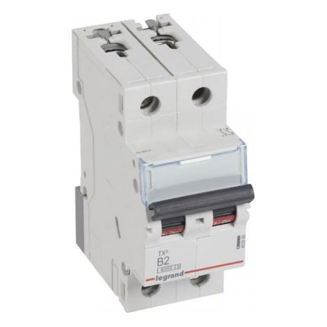 Disyuntor 2P B 2A 6kA AC S302 TX3 403380