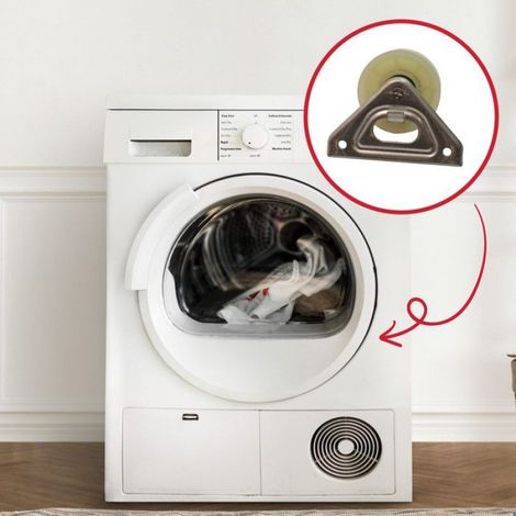 Galet Tendeur - Support Courroie - Pour Sèche-Linge Électrique - Référence C00113879 - Unité (1/4)