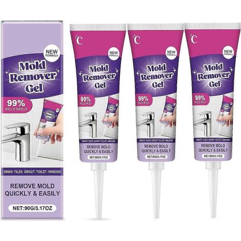 Leistungsstarkes Anti-Schimmel-Gel für Bad und Küche – Extrem effektive Wirkung – Sanft zu Oberflächen – 90 g – Andiamo (1/5)