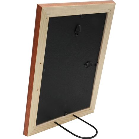 Cadre Bois Couleur Bois Marron Photo 13x18cm S40CH3 (1/5)