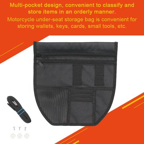 Sac de rangement sous le siège de moto, pochette à outils, organisateur de remplacement pour Nmax 155 V1/V2. (1/4)
