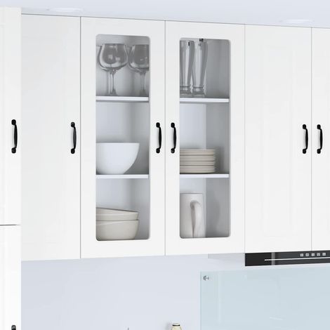 Küchenschrank Kalmar Weiß 80 x 31 x 100 cm Holzwerkstoff