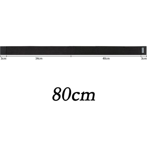 (80 cm) Fixation élastique pour coffre de voiture - Organisateur/bande adhésive pour extincteur - Accessoires de rangement intérieur pour voiture (1/5)