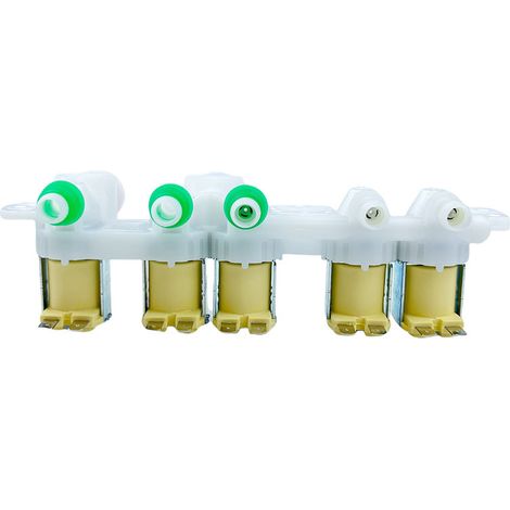Accessories for washing machine DC97-15459K (33090078): Water inlet valve, solenoid valve, double inlet and 5 outlet water inlet valve (22 mm) (1/4)