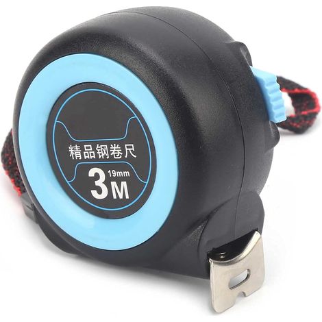 Mètre ruban de chantier 3m 19mm autobloquant, pour menuiserie (1/5)