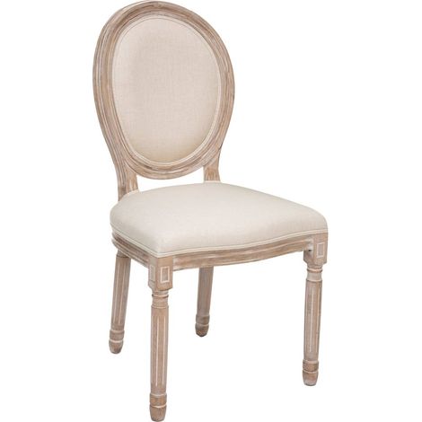 Sedia cléon beige - Atmosphera créateur d'intérieur (1/4)