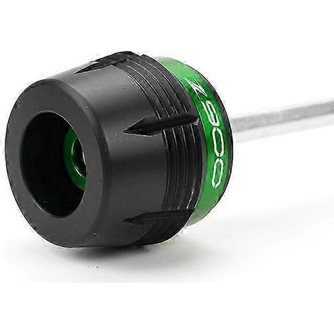 Accessoires moto pour Kawasaki Z900 (2017-2023-2022) : protections de fourche, patins de protection, roue avant (vert). (1/4)