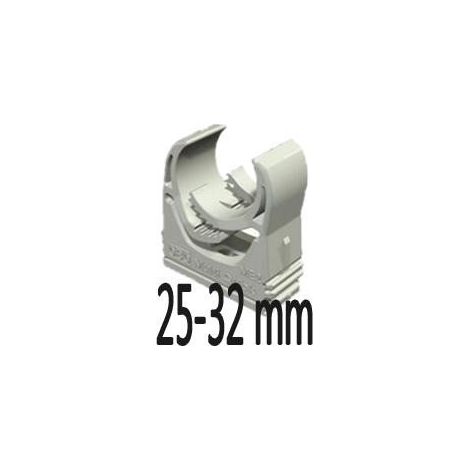 Abrazadera  Tubo Met.25-32mm  Poliamida